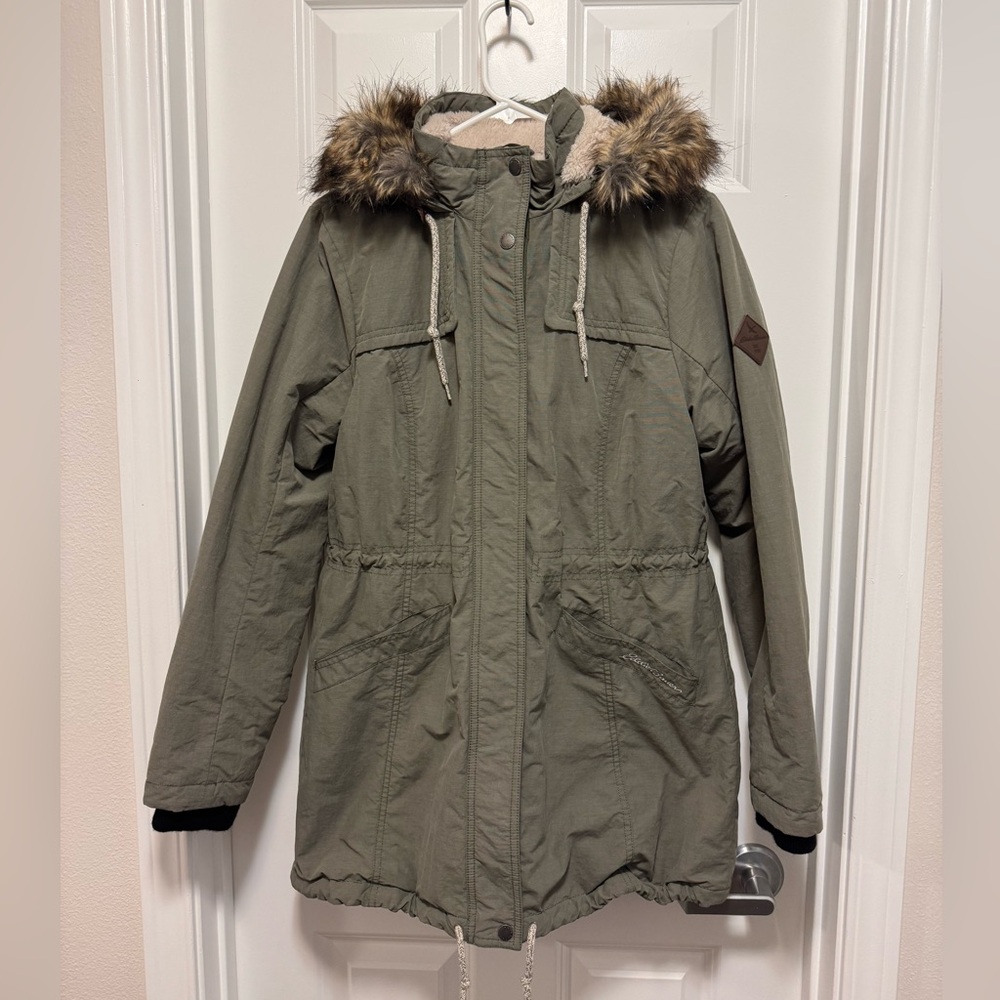 Eddie Bauer Women’s Jacket, green, large